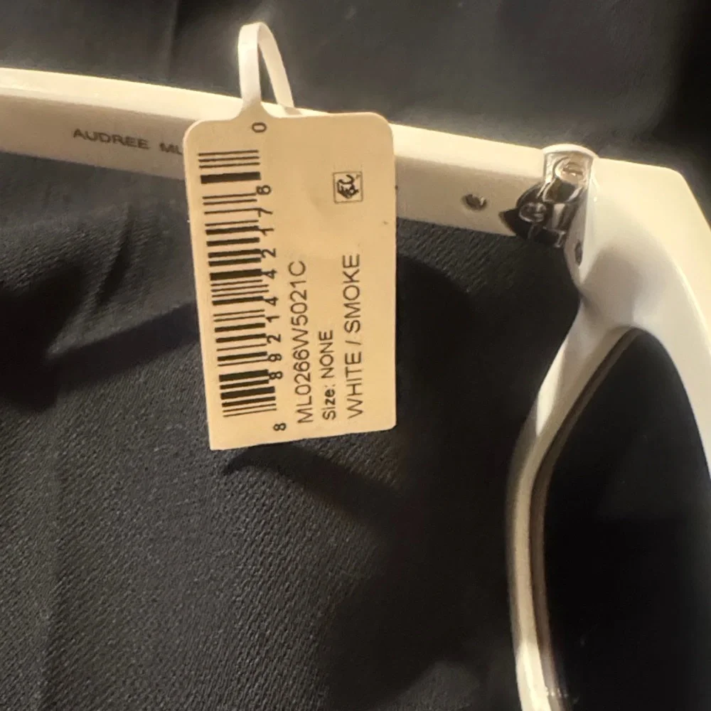 Moncler White Frame Audree Sunglasse